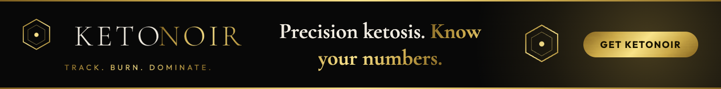 KetoNoir — Track. Burn. Dominate.